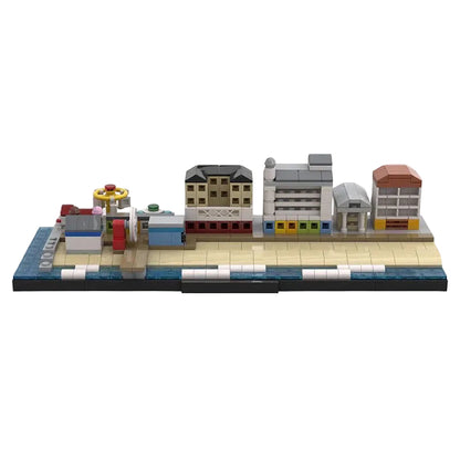 Ocean City Maryland Skyline Building Kit | Compatible MOC - 1
