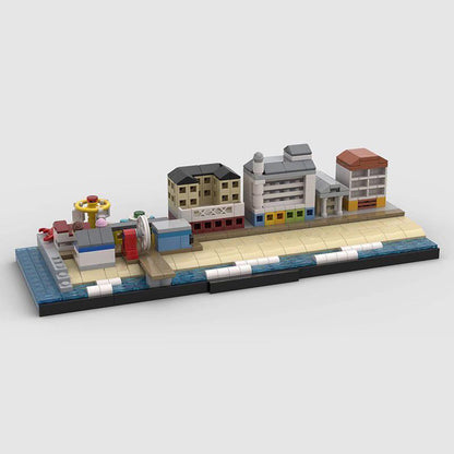 Ocean City Maryland Skyline Building Kit | Compatible MOC - 4