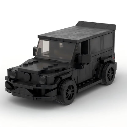 Off-Road Luxury SUV 4x4 Wagon 6-Wide Building Kit | LEGO-Compatible MOC - 7