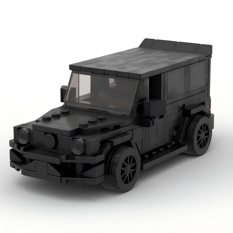 Off-Road Luxury SUV 4x4 Wagon MOC Building Kit | Adventure Vehicle Model - 7