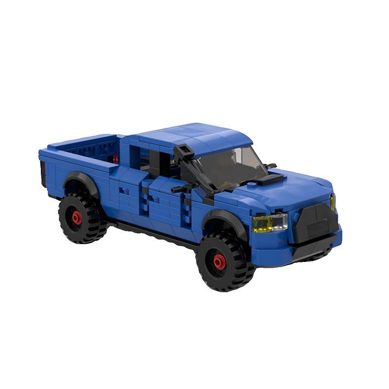 Off-Road Pickup Truck MOC Building Kit | Rugged Vehicle Model - 1