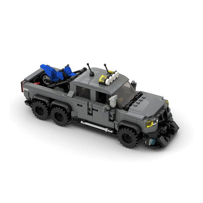 Off-Road Raptor Pickup Truck MOC Building Kit | Rugged Vehicle Model - 1