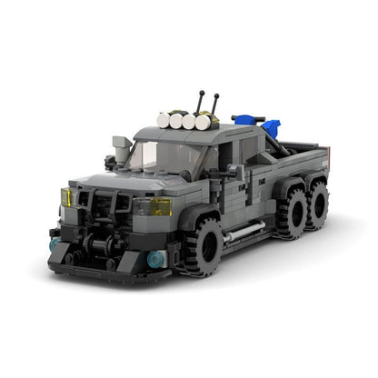 Off-Road Raptor Pickup Truck MOC Building Kit | Rugged Vehicle Model - 4