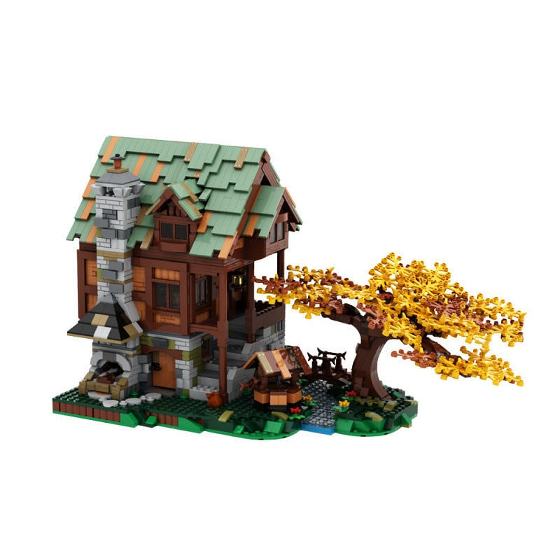 Old Blacksmith Workshop MOC Building Kit | Medieval Tool Shop - 2