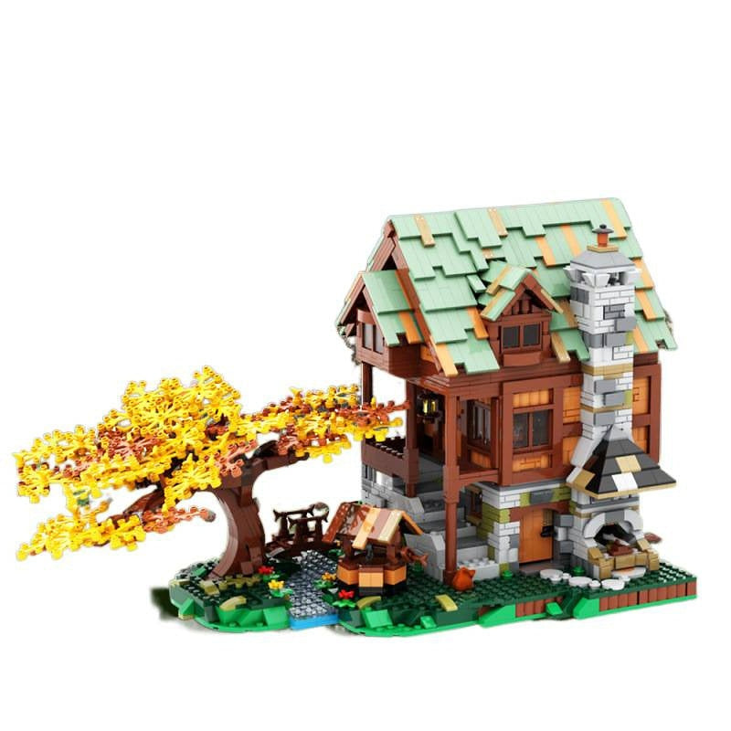 Old Blacksmith Workshop MOC Building Kit | Medieval Tool Shop - 4