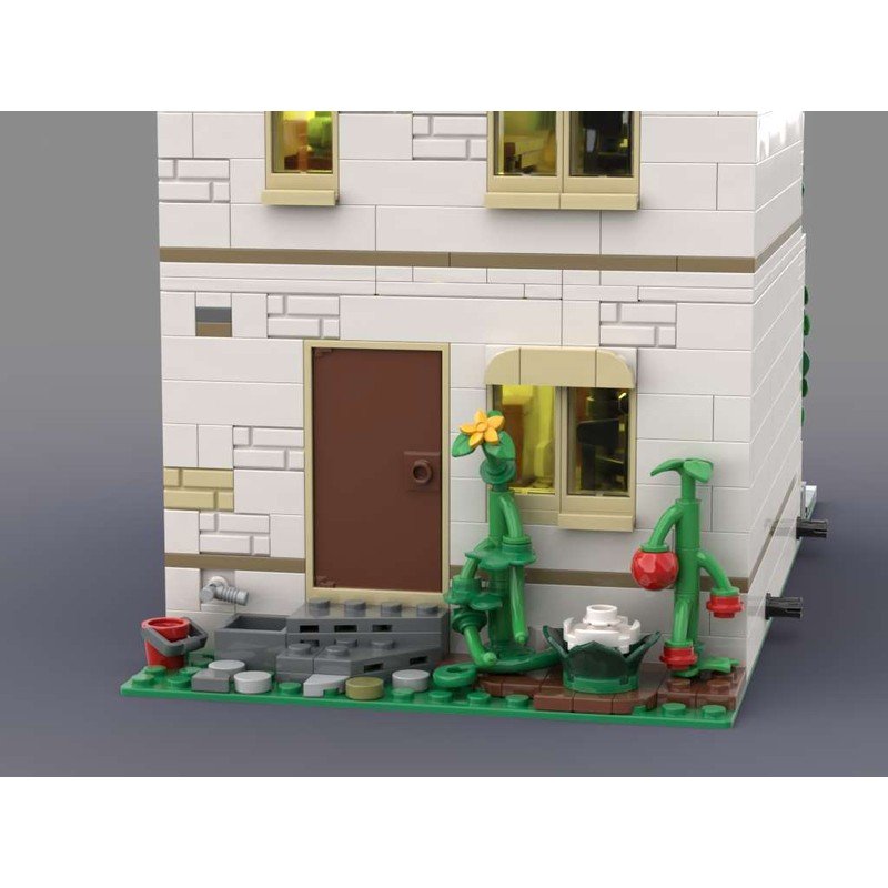 Old Greened House Building Kit | LEGO-Compatible MOC - 3