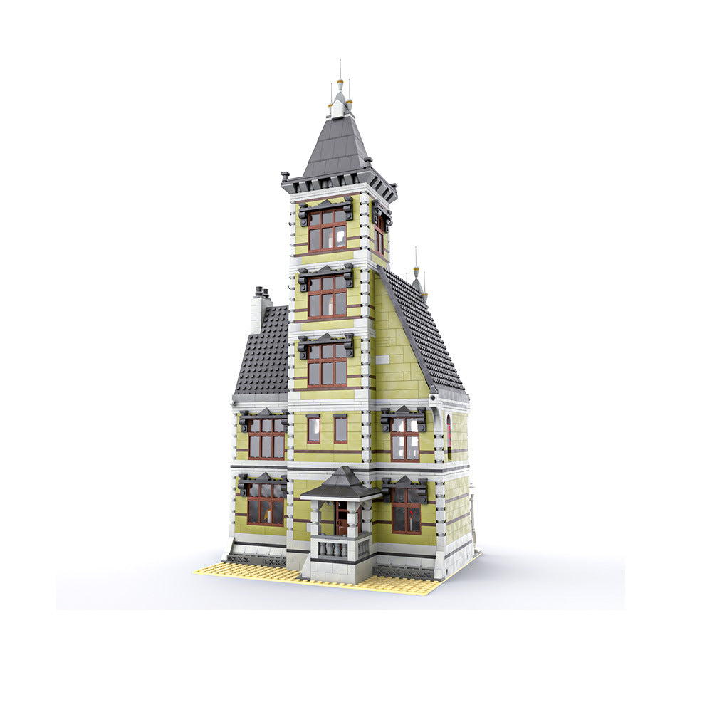 old mansion haunted house modular | moc-49479 - 1