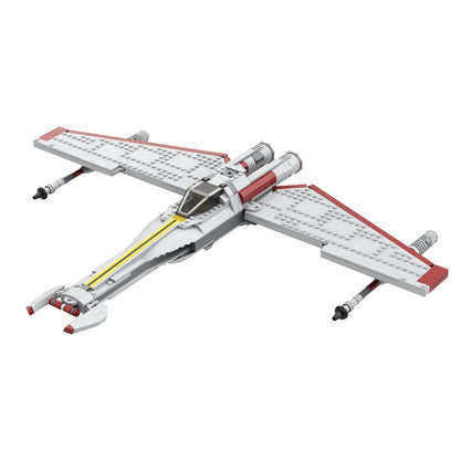 Old Republic Starfighter Building Kit | LEGO-Compatible MOC - 2