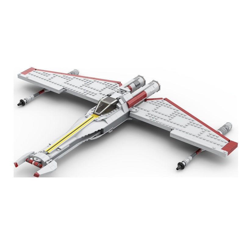 Old Republic Starfighter Building Kit | LEGO-Compatible MOC - 3
