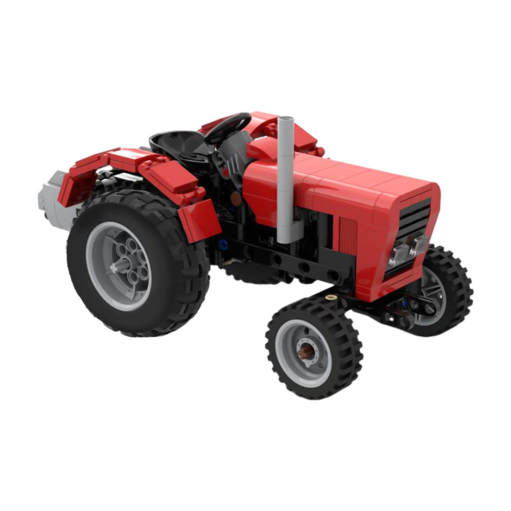 Old Tractor MOC Building Kit | LEGO-Compatible MOC - 1