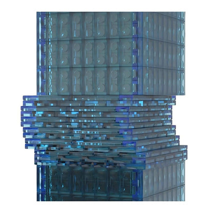 Omniturm Frankfurt 1/650 Scale Skyscraper Building Kit | LEGO-Compatible MOC - 5