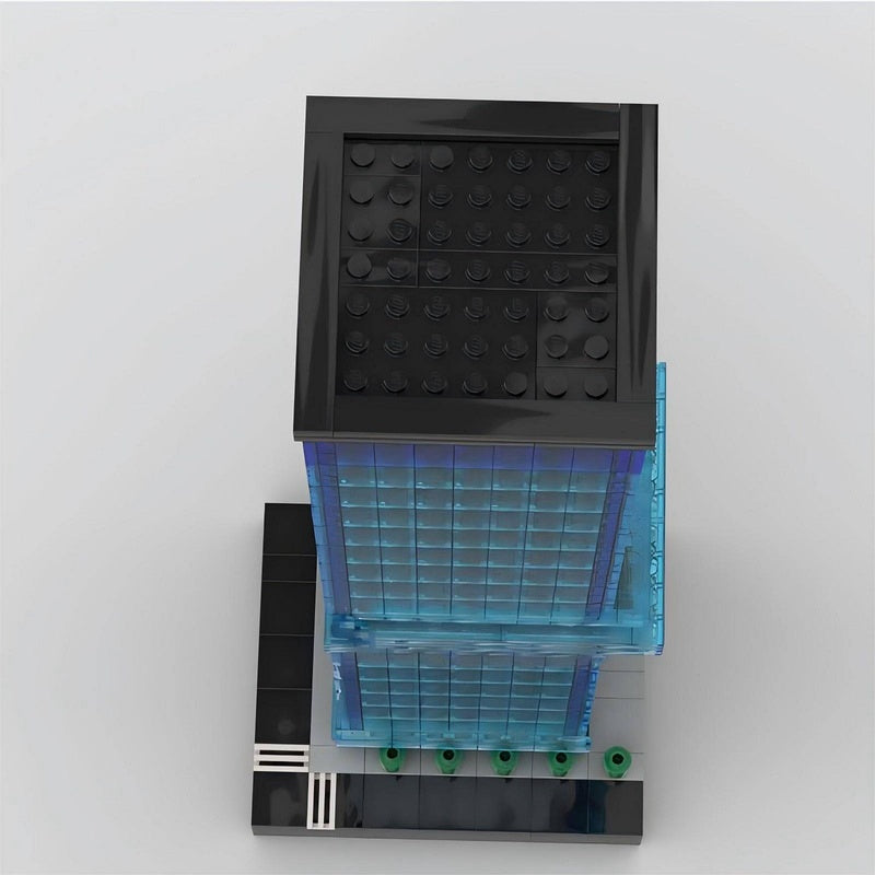 Omniturm Frankfurt 1/650 Scale Skyscraper Building Kit | LEGO-Compatible MOC - 6