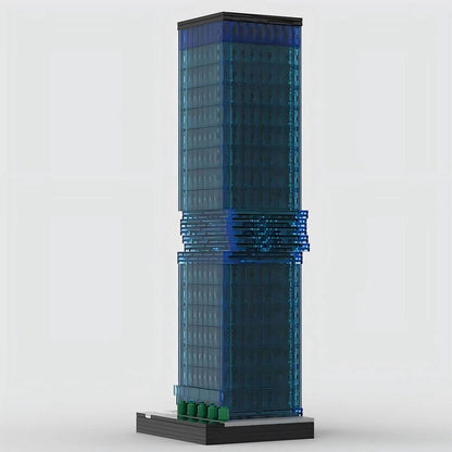 Omniturm Frankfurt Skyscraper Building Kit | Frankfurt Tower MOC - 2
