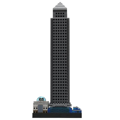 One Canada Square London Skyscraper Building Kit | LEGO-Compatible MOC - 1
