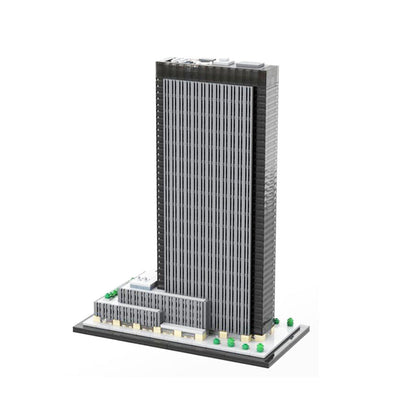 One Penn Plaza Building Kit | 1:800 Scale | LEGO-Compatible MOC - 5
