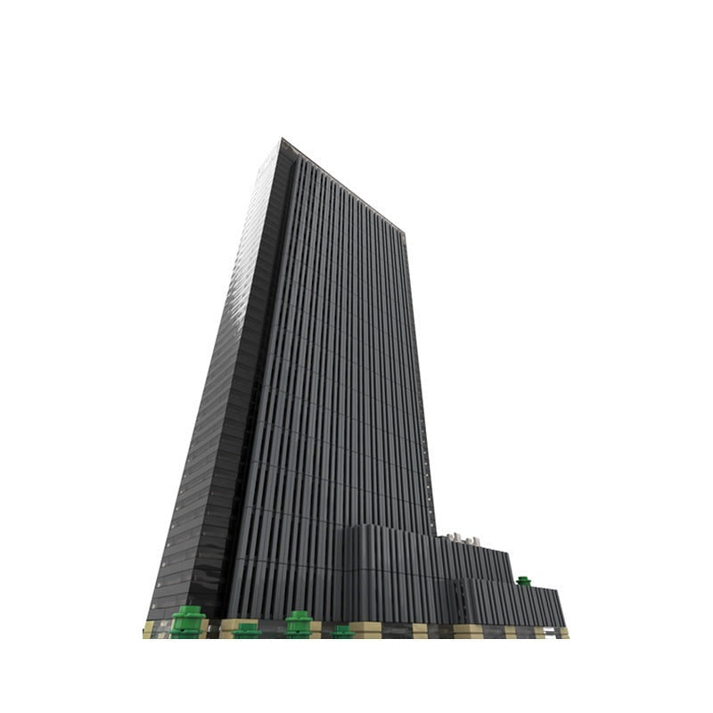 One Penn Plaza MOC Skyscraper Building Kit | 1:800 Scale Architecture Model  - 3