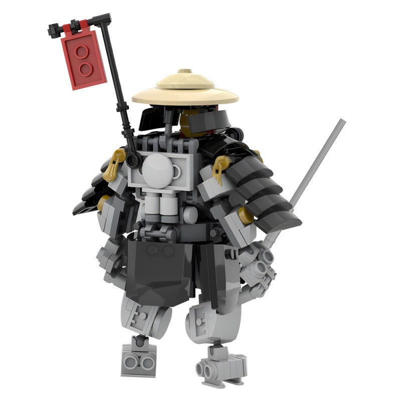 Oni Samurai Mech Building Kit | LEGO-Compatible MOC - 2