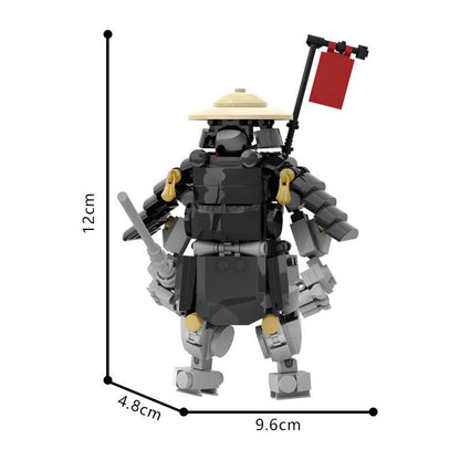 Oni Samurai Mech Building Kit | LEGO-Compatible MOC - 4