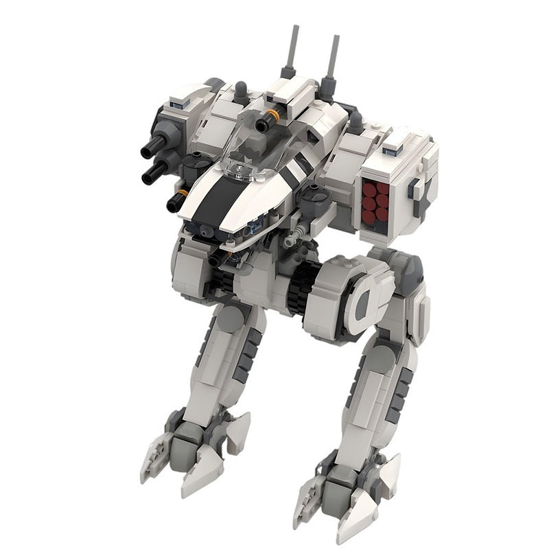 Osiris Mech MOC Combat Robot Figure Building Kit | Sci-Fi Mecha Model - 1