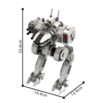 Osiris Mech MOC Combat Robot Figure Building Kit | Sci-Fi Mecha Model - 4