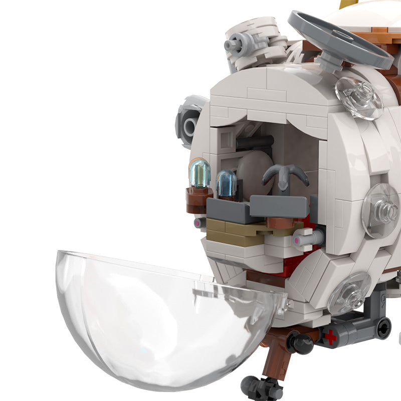 Outer Hearthian Ship Spacecraft Building Kit | LEGO-Compatible MOC - 4