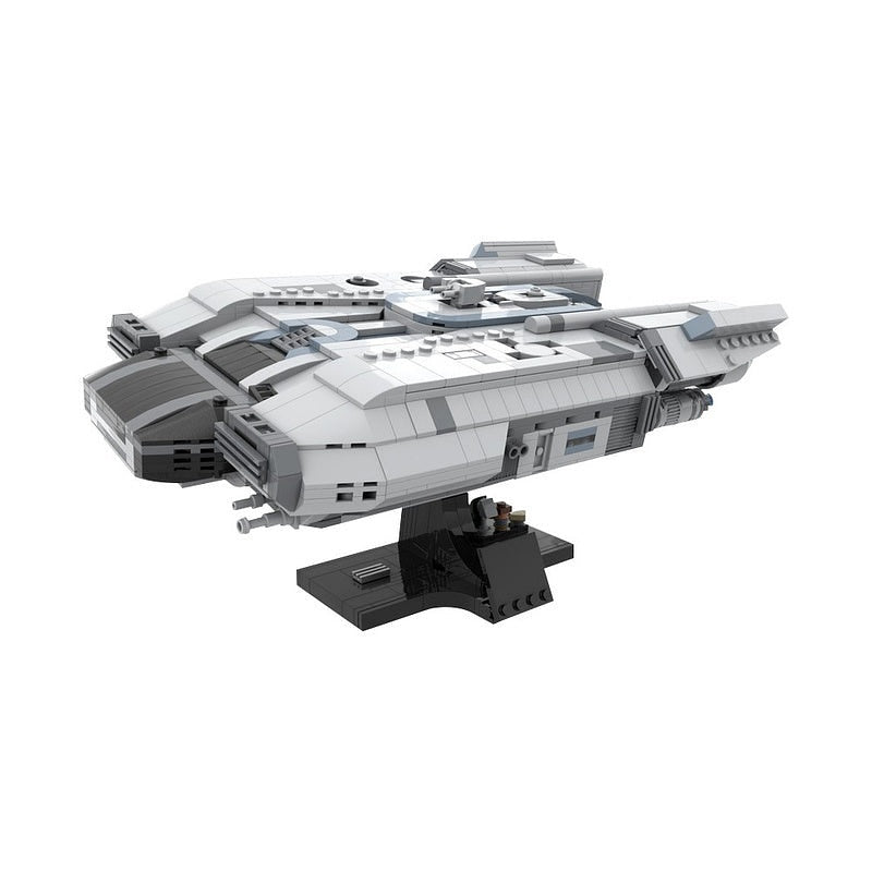Outlaw Space Transport MOC Futuristic Spaceship Building Kit - 1