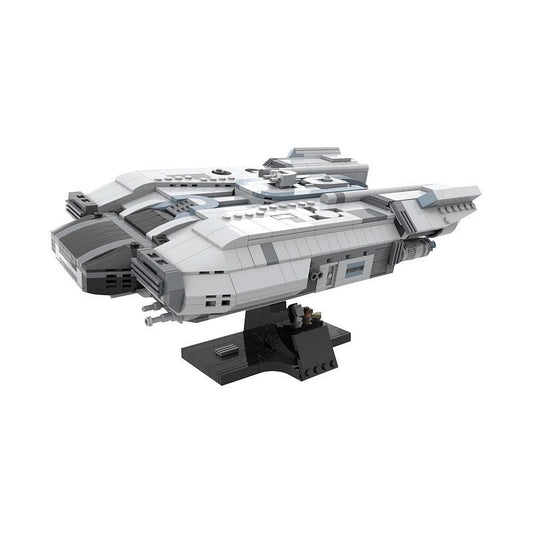 Outlaw Space Transport MOC Futuristic Spaceship Building Kit - 1