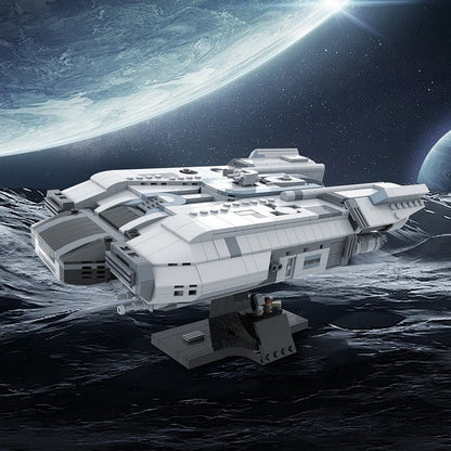 Outlaw Space Transport MOC Futuristic Spaceship Building Kit - 4