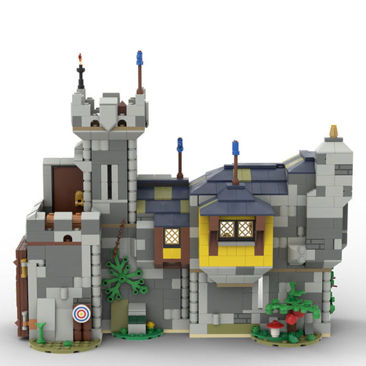 Outpost Castle Building Kit | LEGO-Compatible MOC - 1