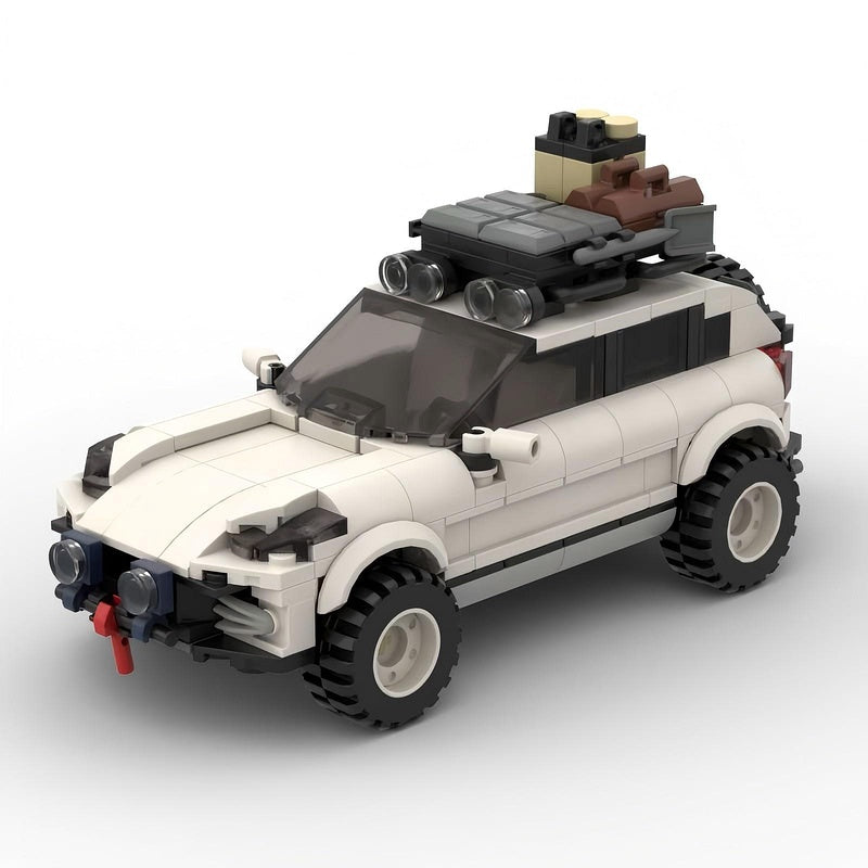 Overland 957 Luxury SUV Off-Road Adventure Wagon Building Kit | LEGO-Compatible MOC - 1