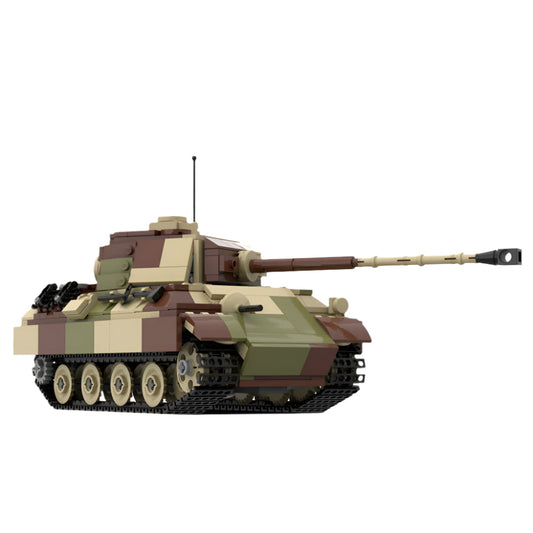 Panther G German Tank Building Kit | WW2 | LEGO-Compatible MOC - 1