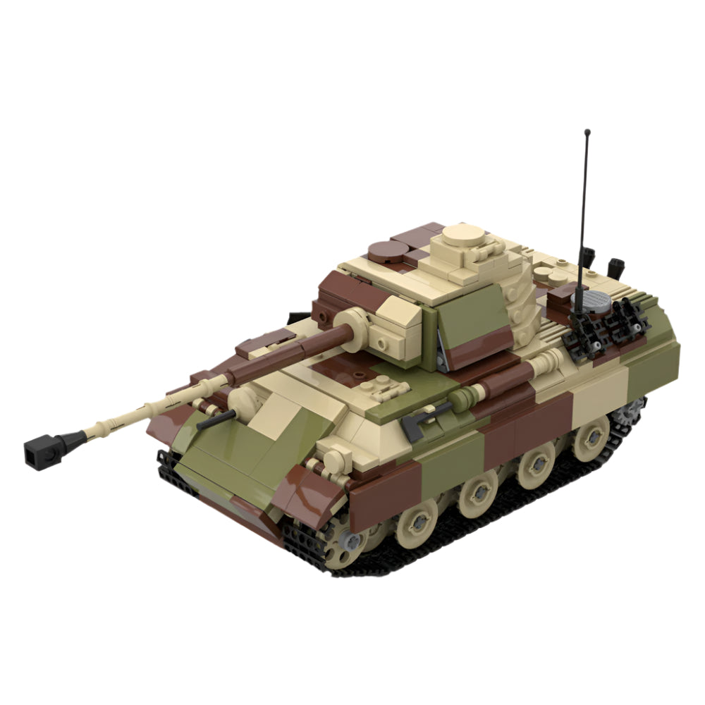 Panther G German Tank Building Kit | WW2 | LEGO-Compatible MOC - 2