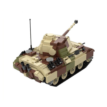 Panther G German Tank Building Kit | WW2 | LEGO-Compatible MOC - 5
