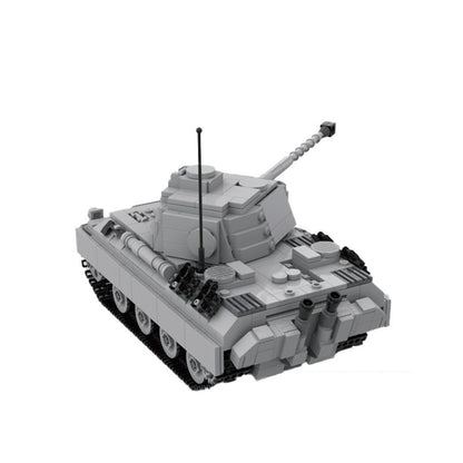 Panther G German Tank Building Kit | WW2 | LEGO-Compatible MOC - 5