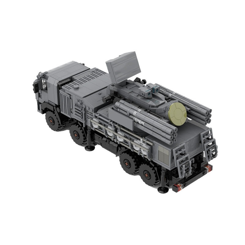 PANTSIR S1 Air Defense Turret MOC Building Kit | Military Equipment Model - 1