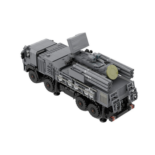 PANTSIR S1 Air Defense Turret MOC Building Kit | Military Equipment Model - 1