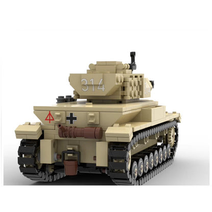 Panzer IV Ausf G Tank Building Kit | LEGO-Compatible MOC - 5