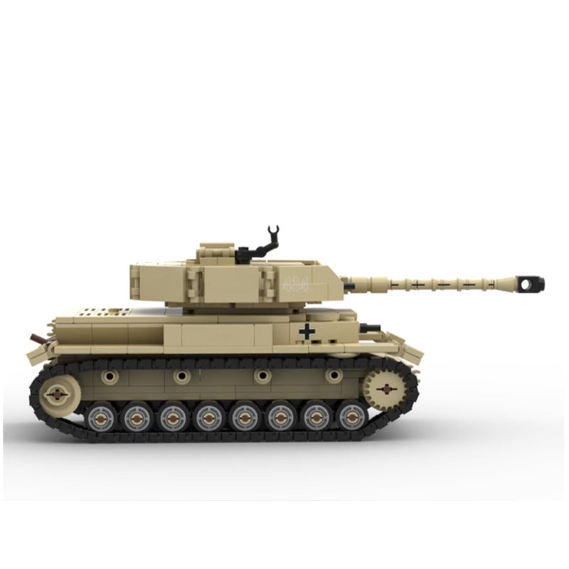 Panzer IV Ausf G Tank Building Kit | LEGO-Compatible MOC - 7
