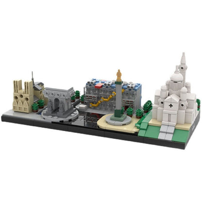 Paris Skyline MOC Architecture Building Kit - 3