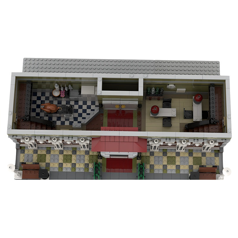 Parisian Garden Hotel Modular MOC Building Kit - 2