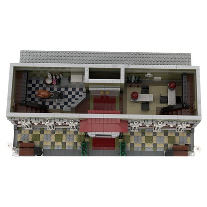 Parisian Garden Hotel Modular MOC Building Kit - 2