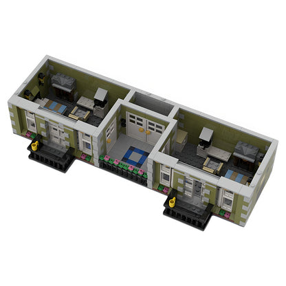 Parisian Garden Hotel Modular MOC Building Kit - 3