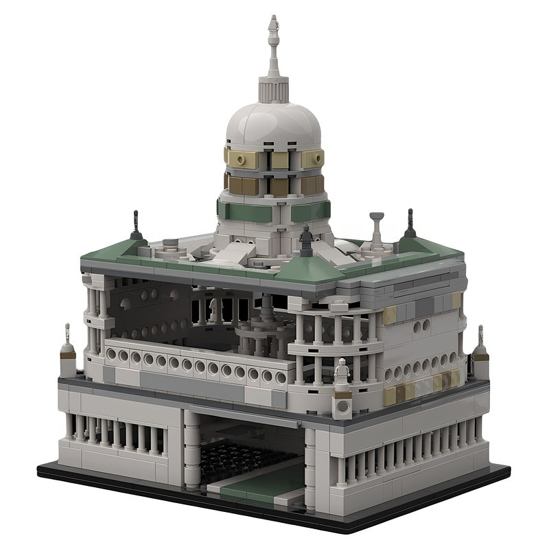 Parking Deck with Removable Domed Top MOC Building Kit - 1