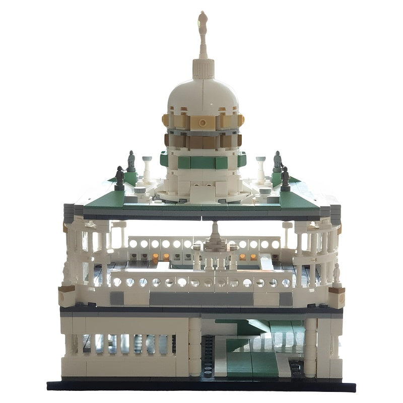 Parking Deck with Removable Domed Top MOC Building Kit - 2