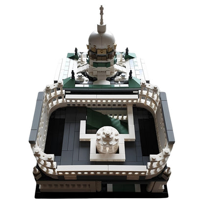 Parking Deck with Removable Domed Top MOC Building Kit - 4