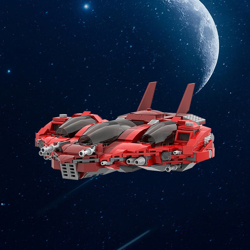 Pata'Herz MOC Exploration Craft Spaceship Building Kit | Deep Space Vehicle - 2