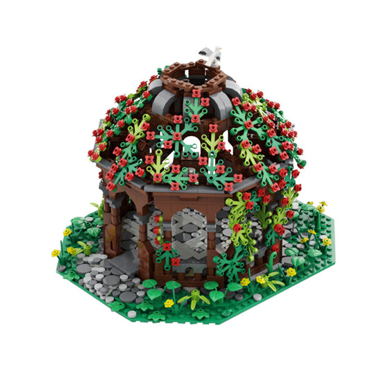 Pavillion Building Kit | LEGO-Compatible MOC - 1