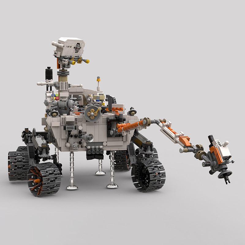Perseverance Mars Rover Building Kit | LEGO-Compatible MOC - 4
