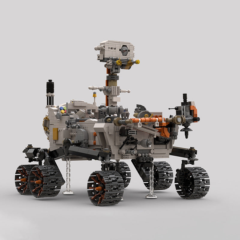 Perseverance Mars Rover Building Kit | LEGO-Compatible MOC - 5