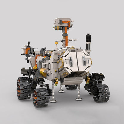 Perseverance Mars Rover Building Kit | LEGO-Compatible MOC - 6